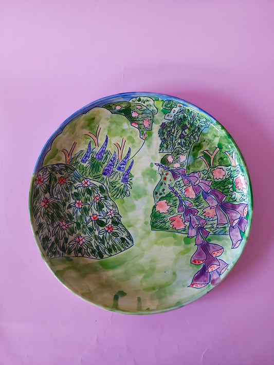 Garden boarder platter