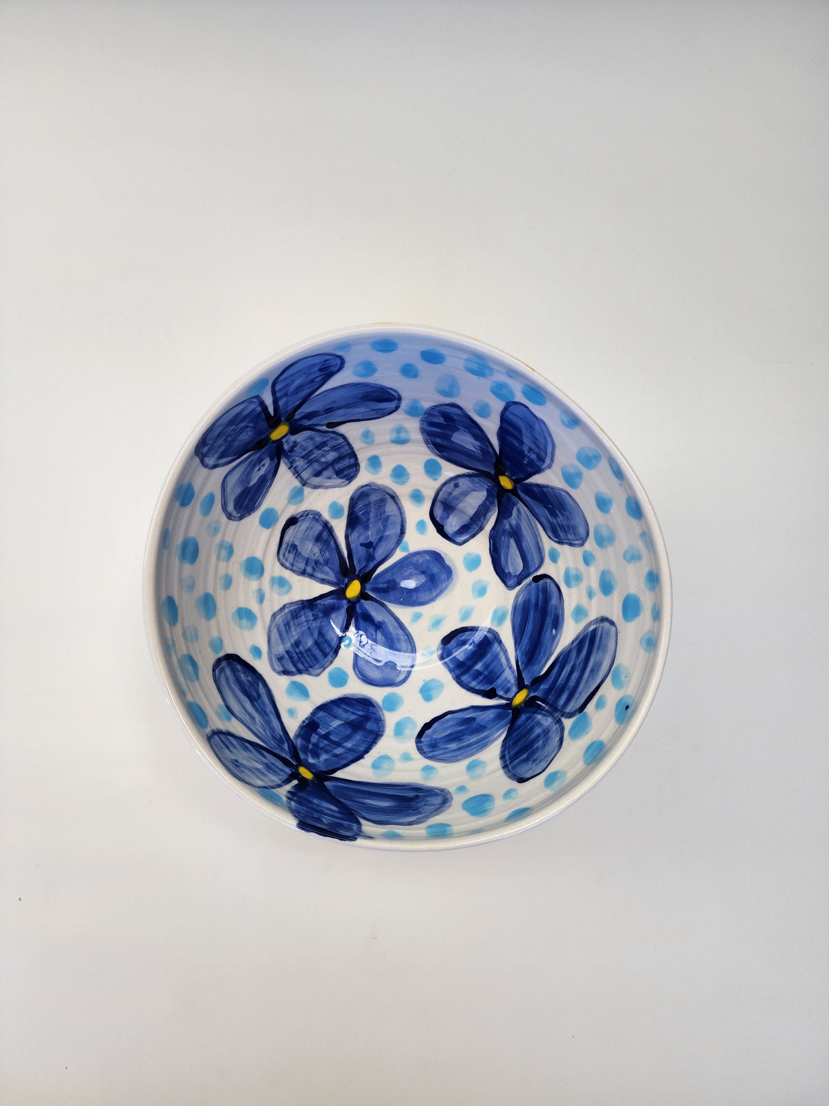 Handmade serving bowl