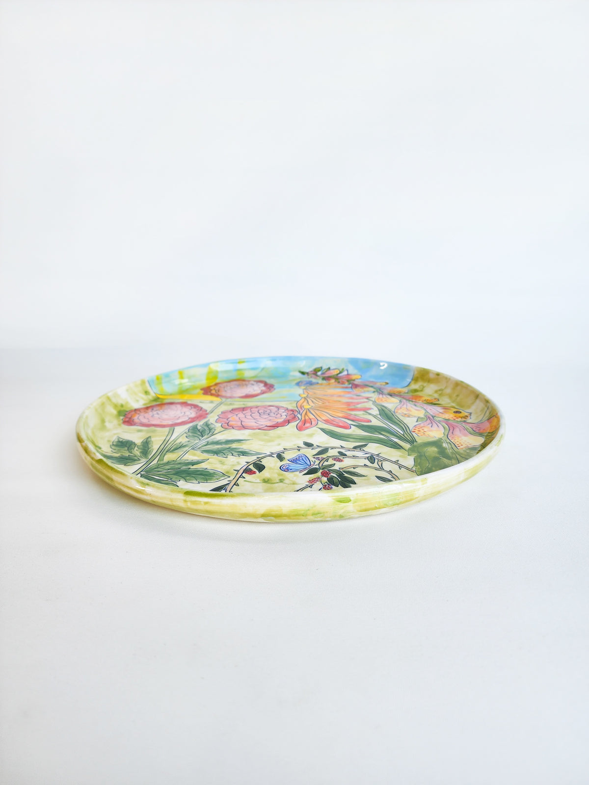 Summer garden platter