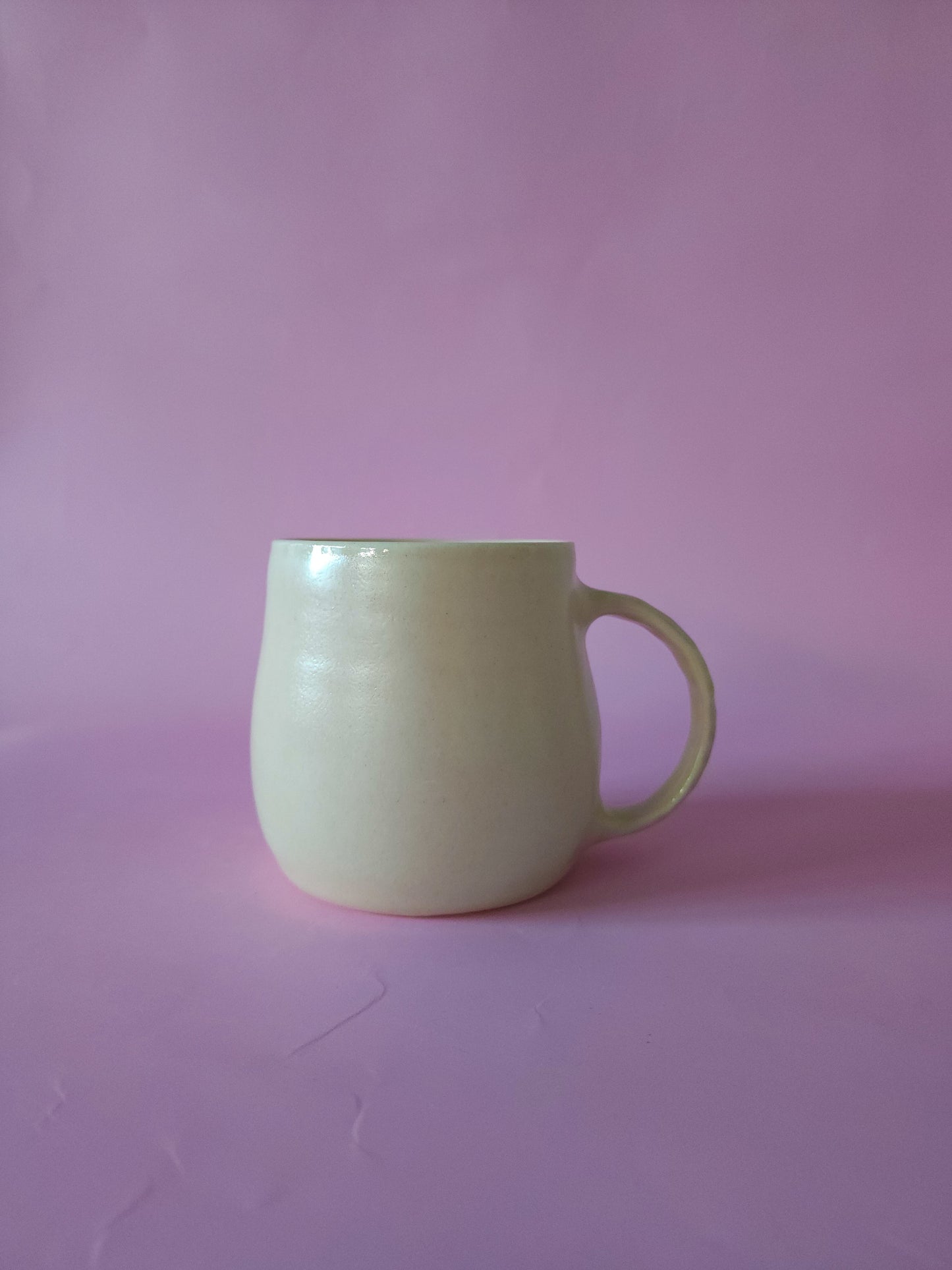 Boob mug - pink + daisies