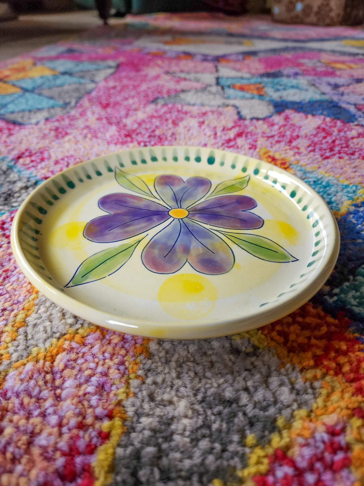 Small flower plate