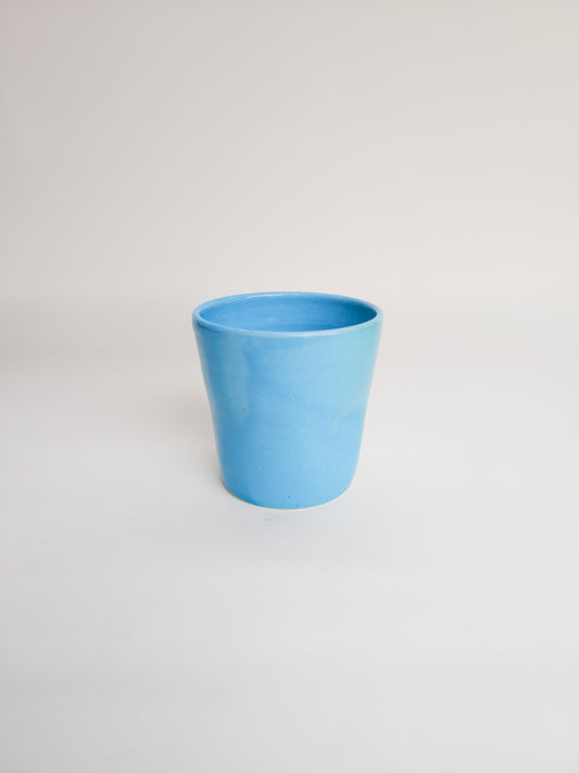 Glossy blue tumbler