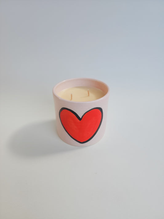 Ceramic candle - Vanilla bean