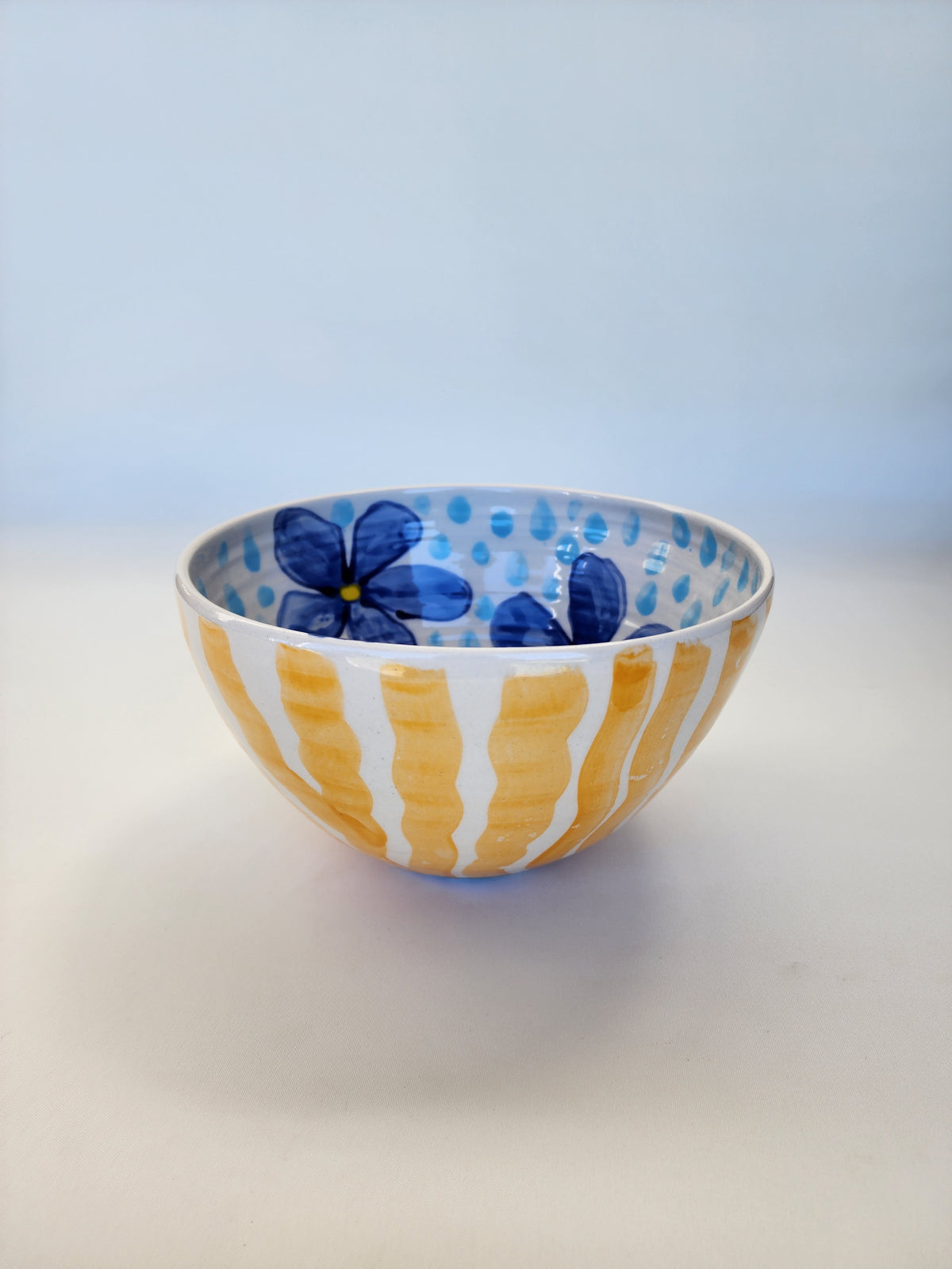Handmade serving bowl