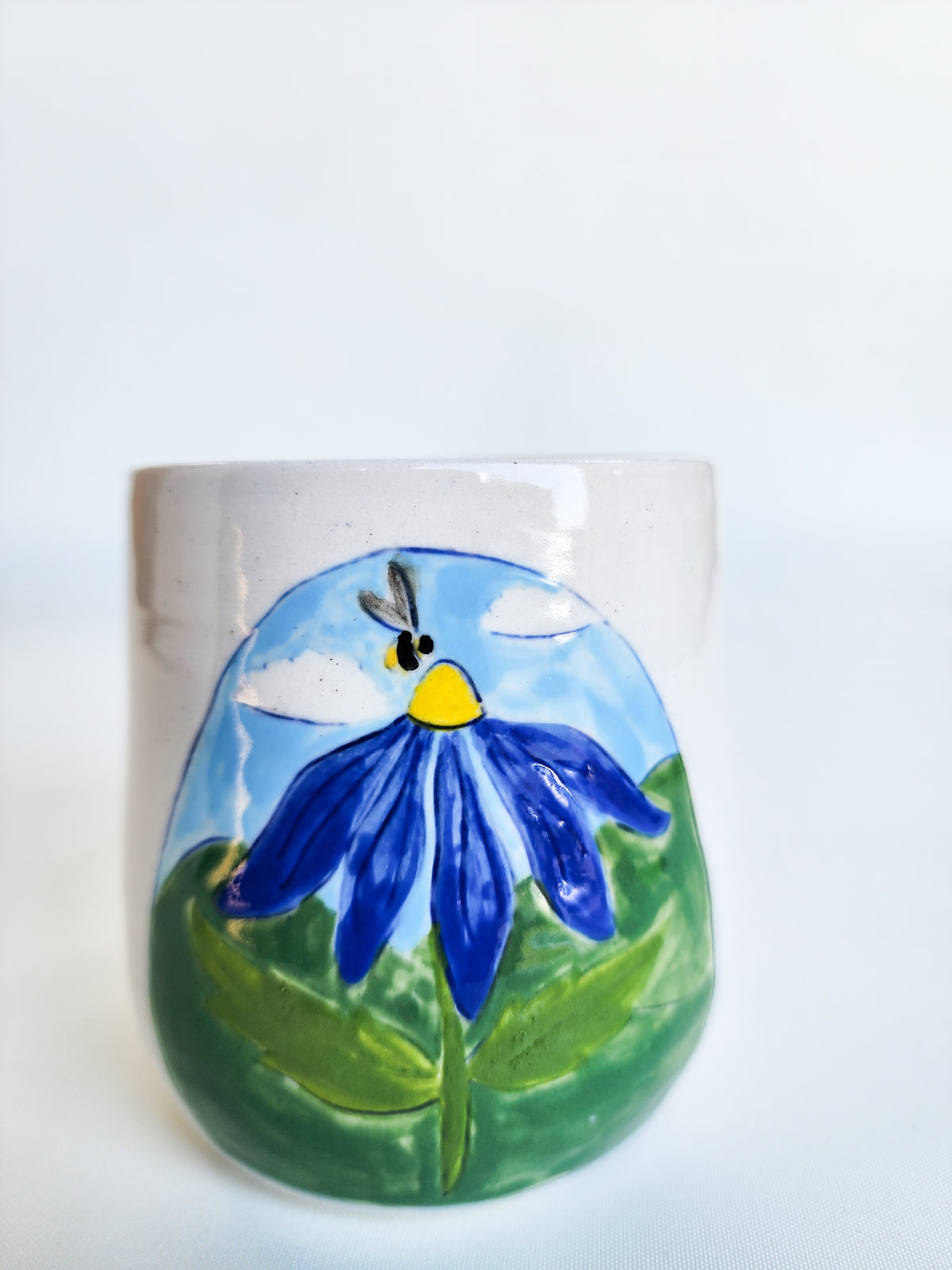 Flower frame tumbler