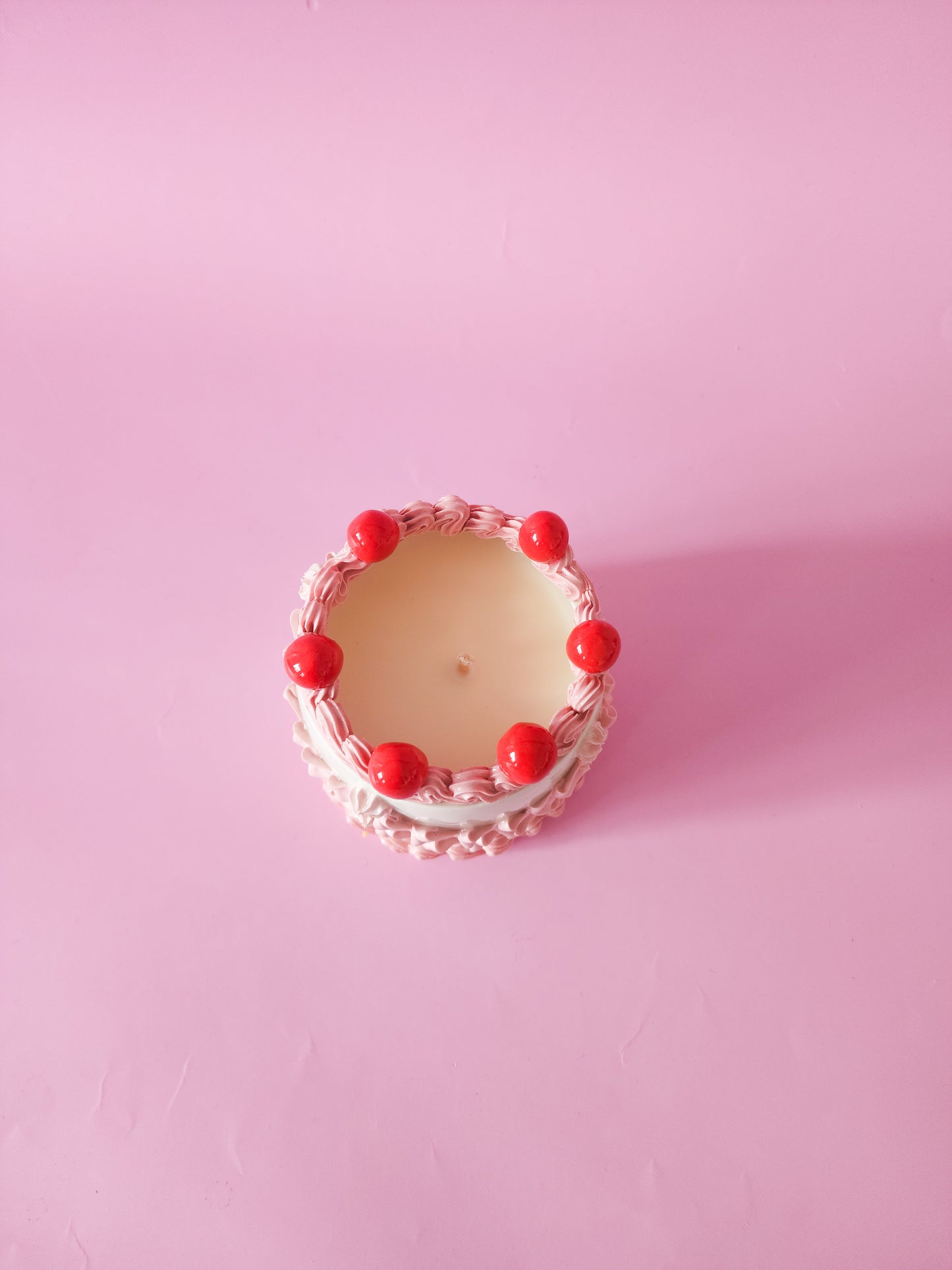 Ceramic cake candle