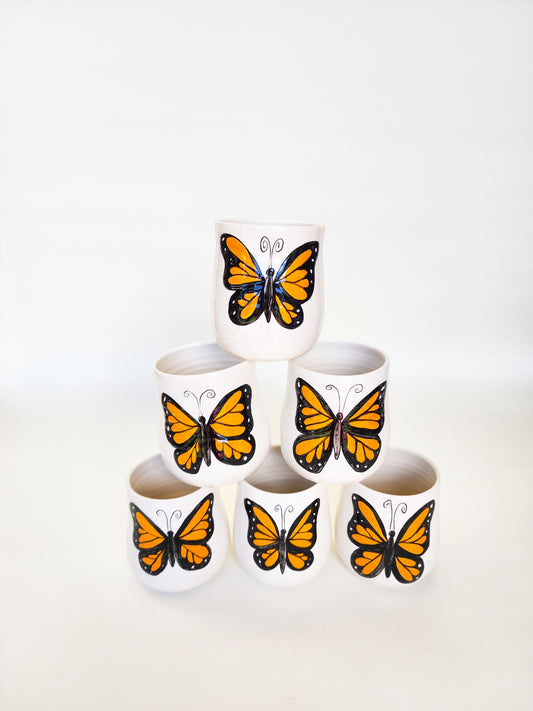 PRE ORDER Monarch butterfly mugs + tumblers