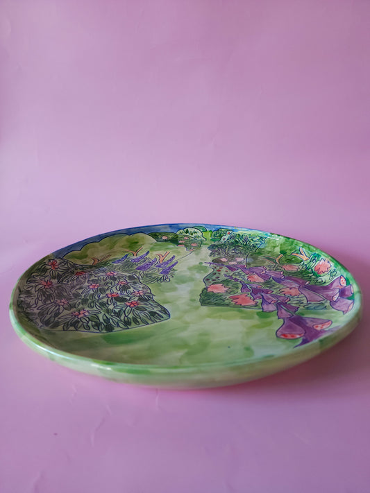 Garden boarder platter
