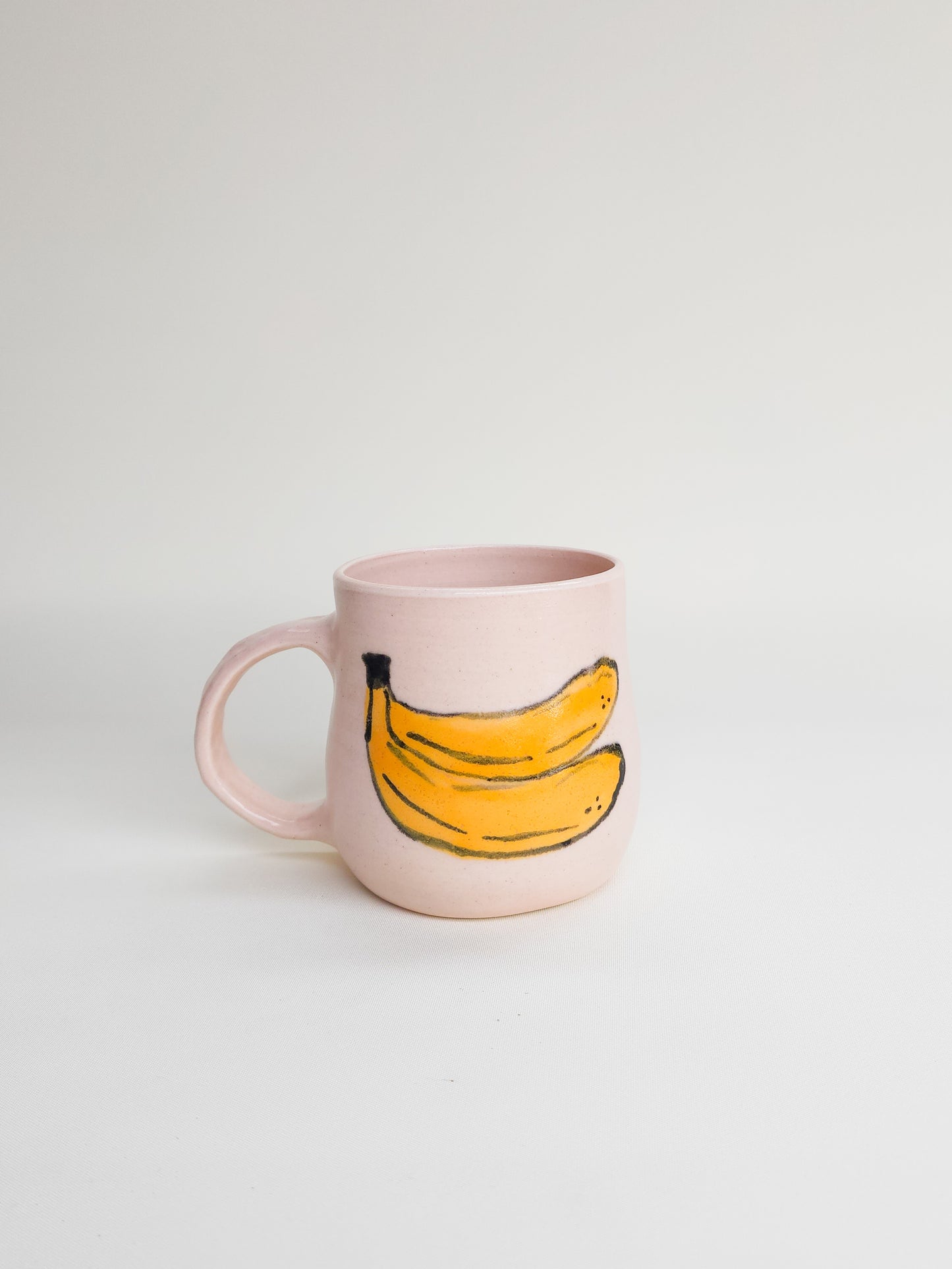 Banana Mug - pink (large)