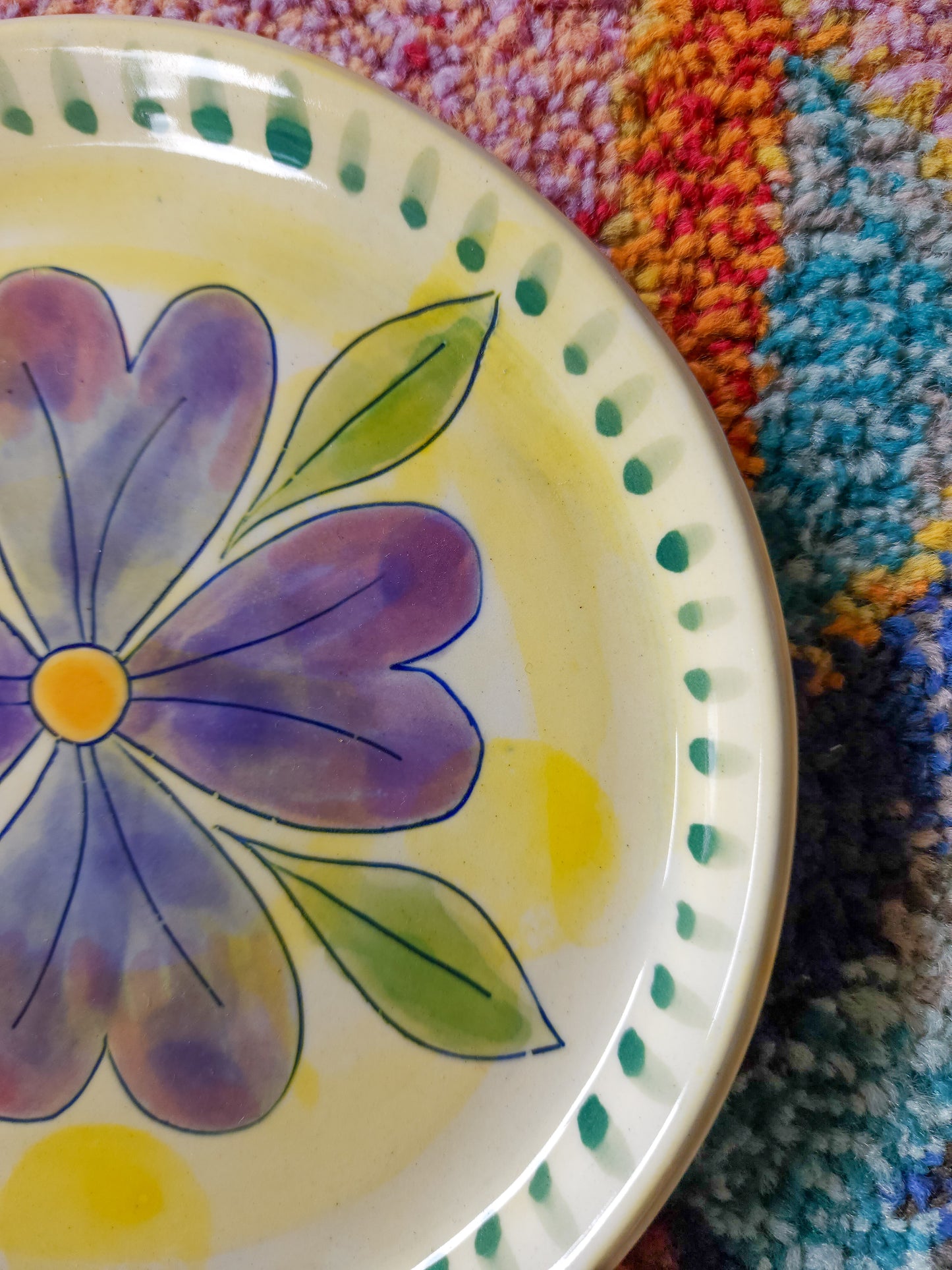 Small flower plate