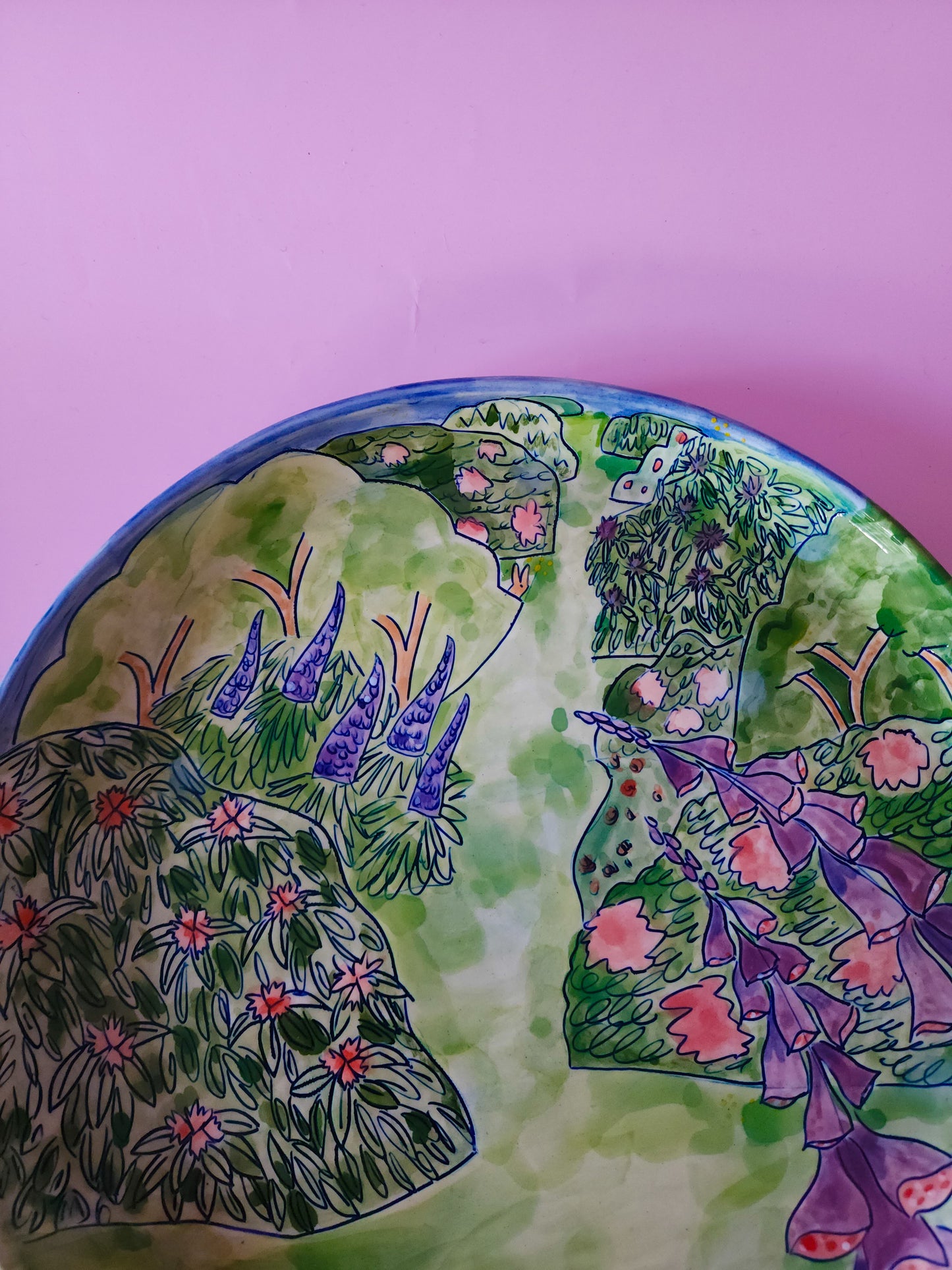 Garden boarder platter