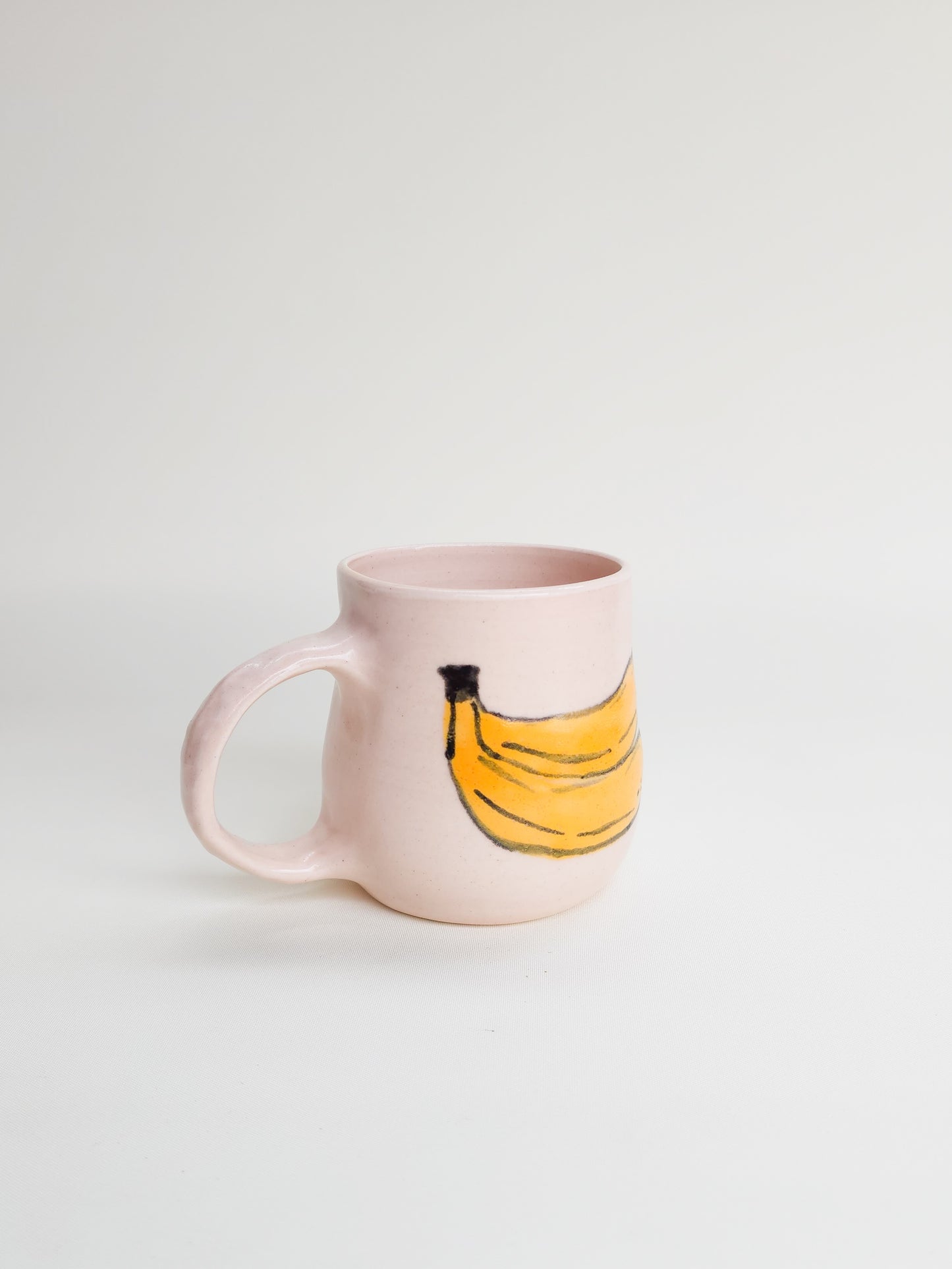 Banana Mug - pink (large)
