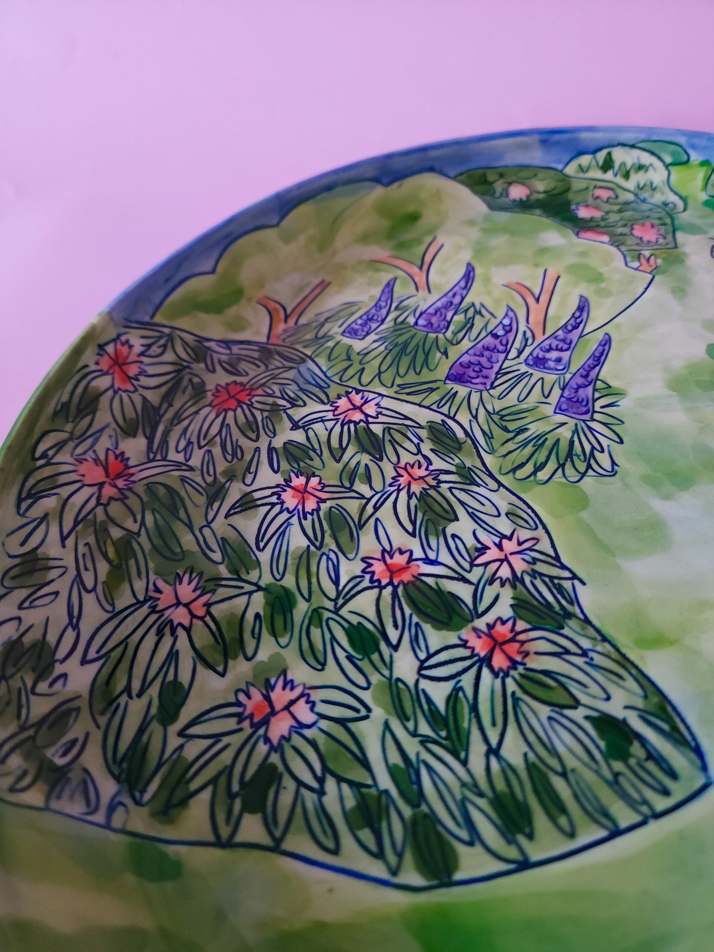 Garden boarder platter